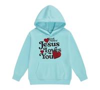 Girls Hoodies & Sweatshirts for Toddler to Big Kids Full Zip Hoodie with Long Sleeve Pocket Front Defining Letter Print and Cozy Front Pocketend start#s#Made for everyday wear (Mint Green, 3-4 Years)