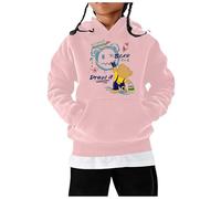Girls Hoodies & Sweatshirts Product Title Children's Long Sleeved Cartoon Bear Print Hoodie for Girls - Cozy Everyday Sweatshirt Top Soft Quality with Durable Knit (18-24 Months)