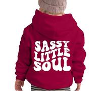 Girls Hoodies & Sweatshirts Product Title Optimized for UK Platform Based on Competitor Analysis Platform category Girls Hoodies & Sweatshirts Product title Women Long Sleeve Letter (Red, 12-13 Years)