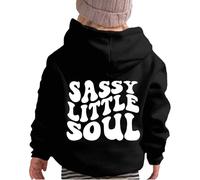 Girls Hoodies & Sweatshirts Product Title Optimized for UK Platform Based on Competitor Analysis Platform category Girls Hoodies & Sweatshirts Product title Women Long Sleeve Letter (Black, 5-6 Years)