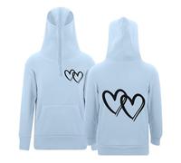 Girls Hoodies & Sweatshirts Zip Up Pullover For Kids Casual Wear With Eyelets And Pocket end start# s# Girls Hoodies & Sweatshirts Girls Clothes Crewneck Tie Dye Girls (Light Blue, 11-12 Years)