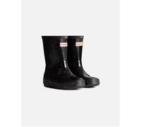 Hunter Boot Company Kid's First Original Giant Glitter Wellington Boots in Black, Size 6, Rubber/Polyester | Charlies