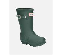 Hunter Kids Matt Green Original Wellington Boots UK 1/EU 33/US 2