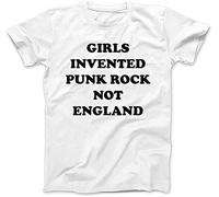 Girls Invented Punk Rock As Worn by T-Shirt Cotton Kim Gordon (Medium)