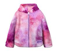 Girls Jackets Kids Sherpa Fleece Jackets Zip Up Fleece Coat for Teenage Girls Fluffy Hoodies Kids Coat Hooded Jackets for Girls Aged 16-18 Years,Purple