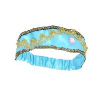 Girls Jasmine Headbands with Large Crystal Headwear Arabian Princess Hairbands Headpiece Hair Accessories