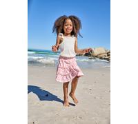Girl's jersey skort pale pink