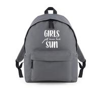 Girls Just Wanna Have Sun Backpack Rucksack 18L Bag - 42 x 31 x 21cm