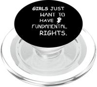 Girls Just Want To Have Fundamental Rights PopSockets PopGrip for MagSafe
