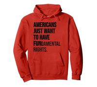 Girls Just Want to Have Fundamental Rights Women Human Right Pullover Hoodie