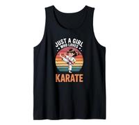 Girls Karate Tank Top