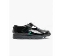 Kickers Infant Fragma T-Bar Patent Shoe - Black - Size 12