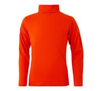 Girls Kids 100% Cotton High Neck Long Sleeve Polo Tops Turtle Roll Neck Top Basic Age 2 to 13 yrs (4/5 yrs, Orange)