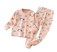 Girls Kids Infant Toddler Unicorn Cotton Comfy Nightwear Sleepwear Pyjama Set Ages 3 to 6 (Age 3-4, Pink)