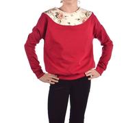 Girls Kids Pullover Long Sleeve Sweatshirt Sweater Flower Pattern 30330