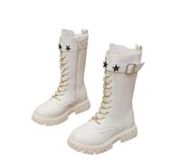 Girls Kids Winter Boot Knee High Riding Boot Mid Calf Cowgirl Boots Easy to Slip On Fashion Boots Children Non Slip Waterproof Shoes Platform Chunky Suitable for Autumn and Winter