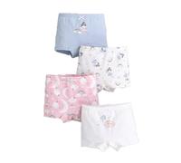 Girls' Knickers 4 Pack Girls Underwear Comfortable Briefs Girls Cotton (2-9 Years) (F, 2-3 Years)