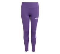 adidas Girl's TRAIN ESSENTIALS 3-STRIPES LEGGINGS, active purple/ice lavender, 13-14 Years