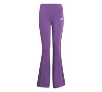 Adidas Seasonals Glam Flared Leggings Purple 5-6 Years Girl