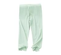 Girls Leggings Full Length Solid Color Basic Leggings Soft Comfortable Tights Pants for Kids Girls Cute Stretch Athletic High Waisted Yoga Pants Trousers Summer Fall Clothes (Light Green, 9-10 Years)