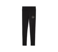 Puma Ess Script Leggings Black 13-14 Years Girls