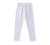 Girls' Leggings Spring and Autumn Wear Baby Girls' Pants 95 Cotton Candy Color Nine Point Pants Boy Toddler Pants 2t (White, 3-4 Years)