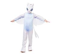 Girls Lght Fury How To Train Your Dragon Cosplay Fancy Dress Kids Csotume