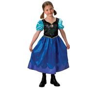 Girls LICENSED Disney FROZEN Anna Elsa Classic Deluxe Musical Light Fancy S M L