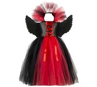 Girls Little Black Witch Halloween Fancy Dress Costume Halloween Dress Kids Kids Costumes for Girls Childs Witch Costume Wicked Outfit Toddler Dresses for Teens