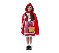 Fun Shack World Book Day Costumes for Girls, Little Red Costume Kids, Red Hood Costume Girls, Red Hooded Cape Kids Girls Small