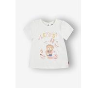Girl's Liv SS Smocked LEVI'S® T-shirt ecru