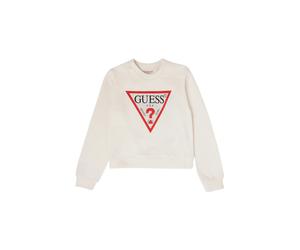 Girls' logo sweatshirt Guess Active Blanc 12 ans