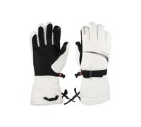 Girls Long Cuff Ski Gloves KinetiXx Arven Blanc Size 6.5