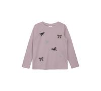Girl's Long Sleeve Jersey T-Shirt with Knot Details s.Oliver Rose 4/5 years