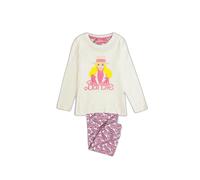 Girls' long-sleeve pyjamas Barbie Chic Beige 6 ans