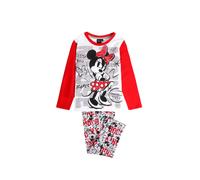 Girls' long-sleeve pyjamas Disney Stay True Blanc 8 ans