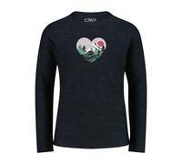 Cmp 33n2245 Long Sleeve T-shirt Black 10 Years Kids