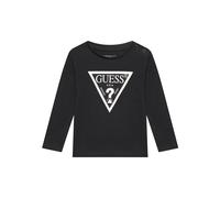 Girl's long sleeve T-shirt Guess Core Noir 4 ans