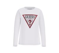 Girl's long sleeve T-shirt Guess pure white 4 Blanc 12 ans
