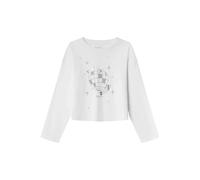 Girl's long sleeve T-shirt Pepe Jeans Amberly Blanc 8 ans