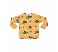 Girl's long sleeve T-shirt Raspberry Republic Alligator Jaune 6/7 ans