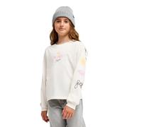 Roxy Short-Sleeved T-Shirt ORCHIDREGULAR LS Girls White