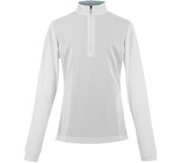 Girl's long-sleeved competition Polo shirt Equithème Buffy