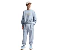 Girls' loose joggers Nike Club Fleece Bleu 8/10 ans