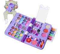 Girls Makeup Set,Washable Make Up Toys - Children's Makeup Play Set,for Preschoolers Teens Daughters Birthday Costume Party Holiday Creative Play Indoor Activities
