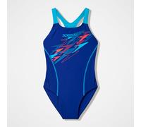 Girls Medley Logo Medalist Swimsuit Blue - 13-14 Blue 13-14