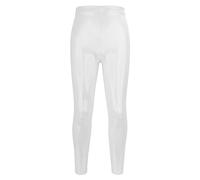 Girls Metallic Active Leggings Elastic Waisted Solid Color Dancing Pants for Toddler Baby Shiny Sparkly Mystique Sweatpants Trendy Fall Winter Clothes Outerwear