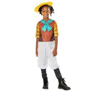 Girls Min Dino Ranch Dinosaur Cowgirl Cartoon Cosplay Fancy Dress Kids Costume