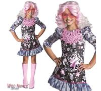 Girls Monster High Fancy Dress Wig