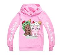 Girls Moriah Elizabeth HoodieKids Ranboo Crown Moriah Elizabeth Hoodies Uk Hoody Top Moriah Elizabeth Merch (pink,130cm,5 Years,6 Years)